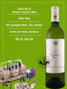 GRAND VIN DU CHATEAU LESPARRE BLANC